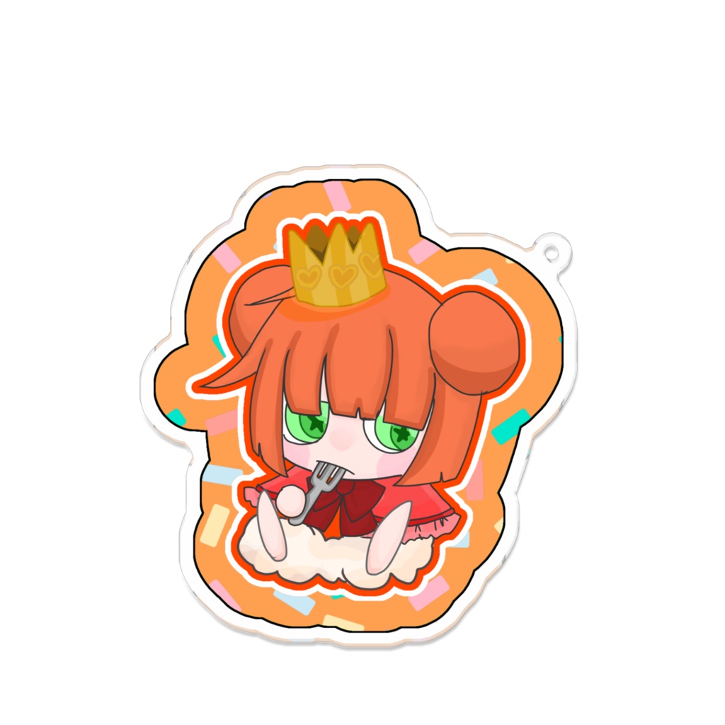 【アクキー】えけちぇんきんぐ!(まめ松プリン)