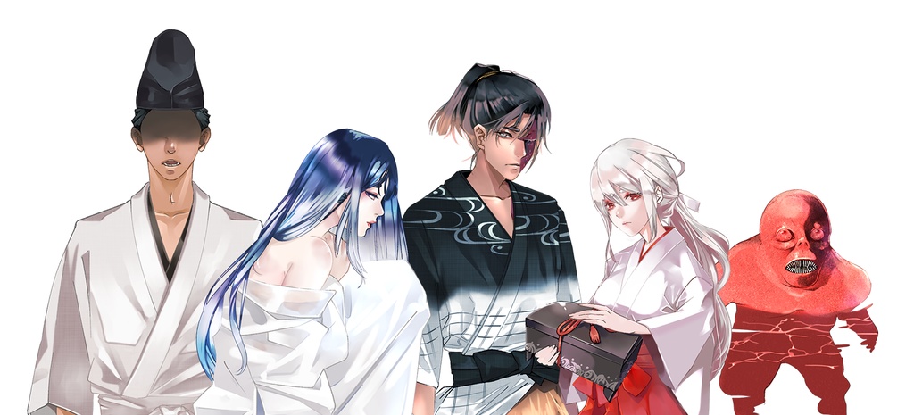 クトゥルフ神話TRPG(6版) 平安京怪異譚 シナリオ「御伽草紙異聞 ~海神の娘~」