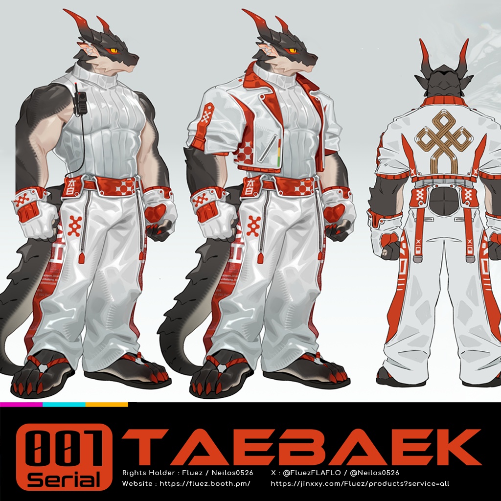 テベク - Taebaek - 태백 <オリジナル3Dモデル>