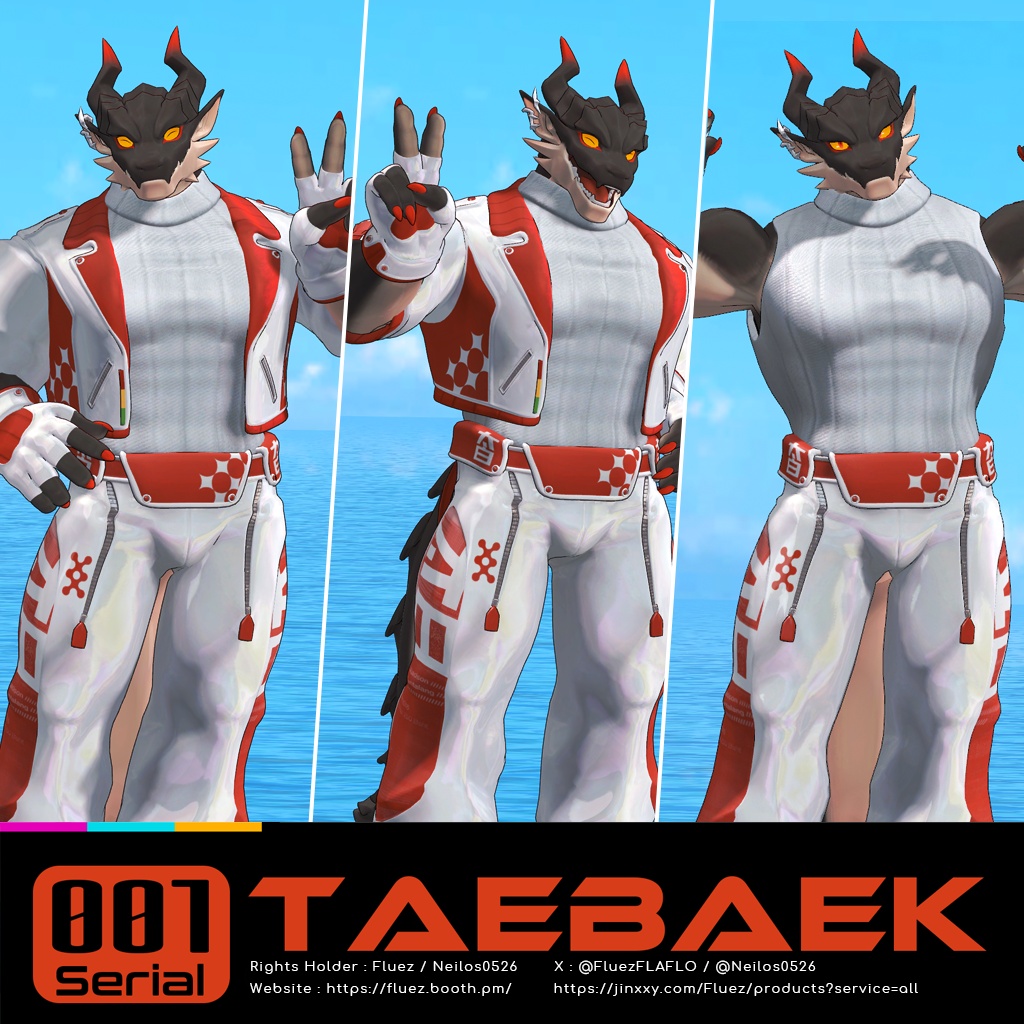 テベク - Taebaek - 태백 <オリジナル3Dモデル>