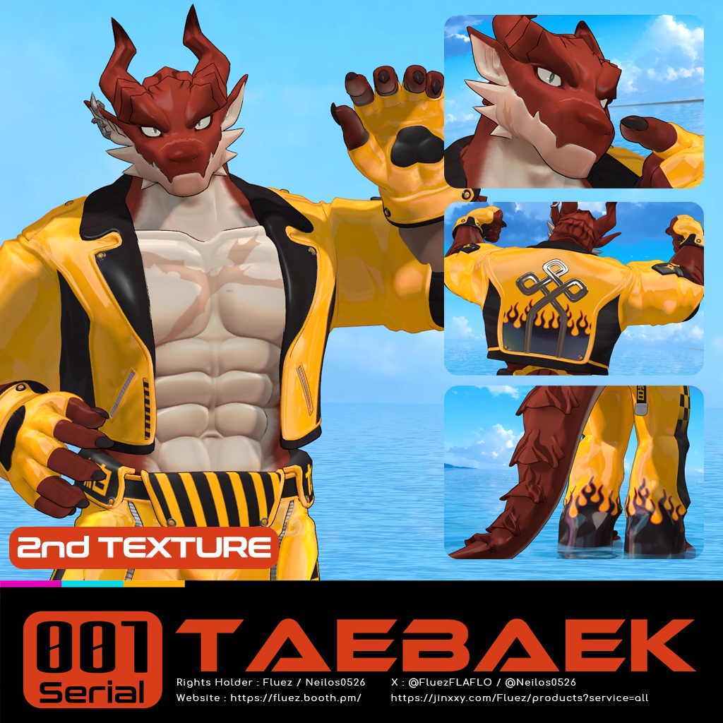 テベク - Taebaek - 태백 <オリジナル3Dモデル>