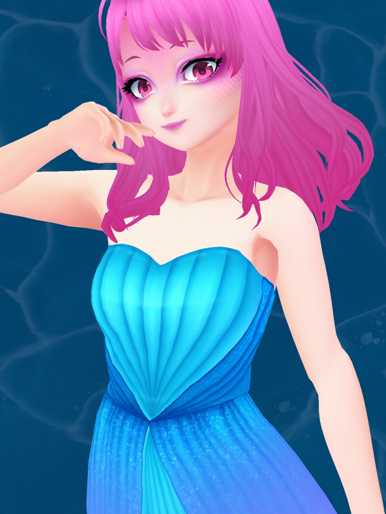 Mermaid inspired dress