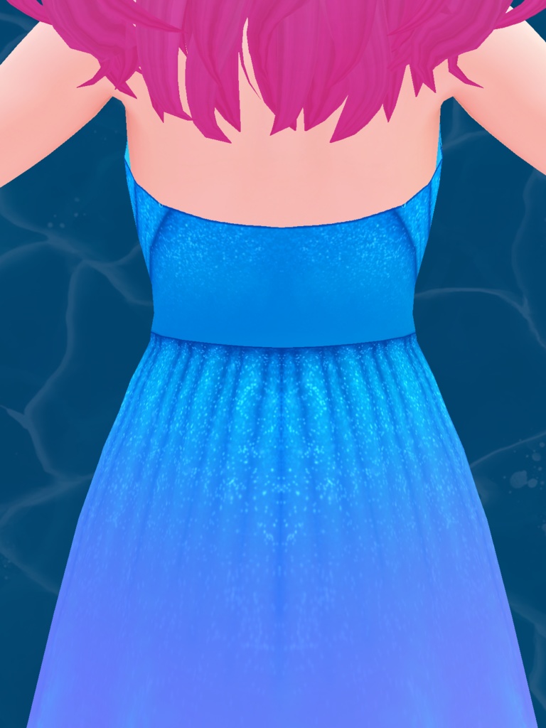 Mermaid inspired dress