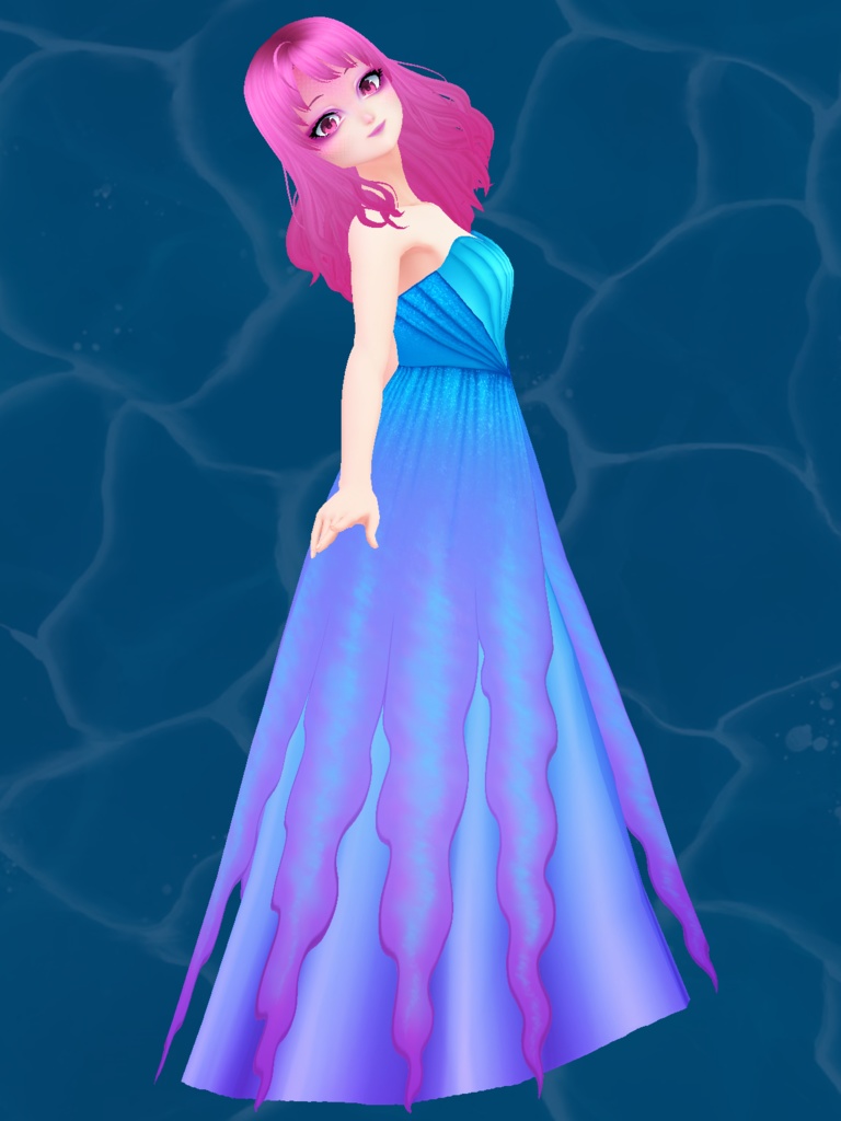 Mermaid inspired dress