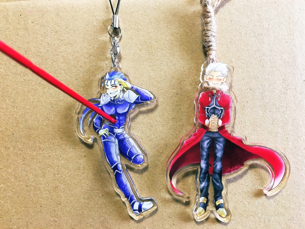 未開封 アーチャー エミヤ ビッグレザーストラップ FGO 池袋P’PARCO Fate/Grand Order マウスパッド アーチャー/エミヤ