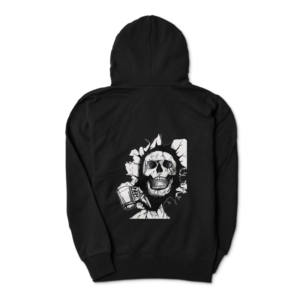 みー様ロゴ入りジップパーカー