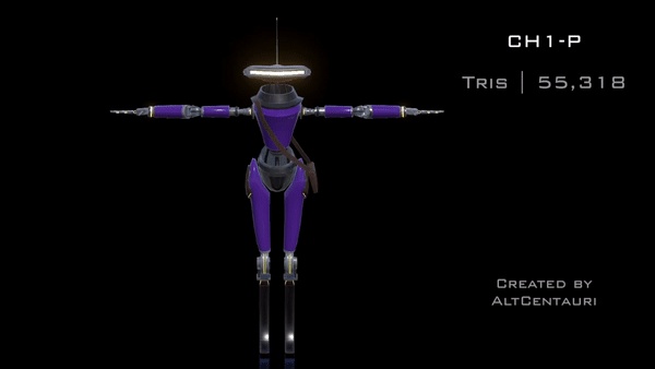 CH1-P | VRC Compatible 3D model | 3Dモデル