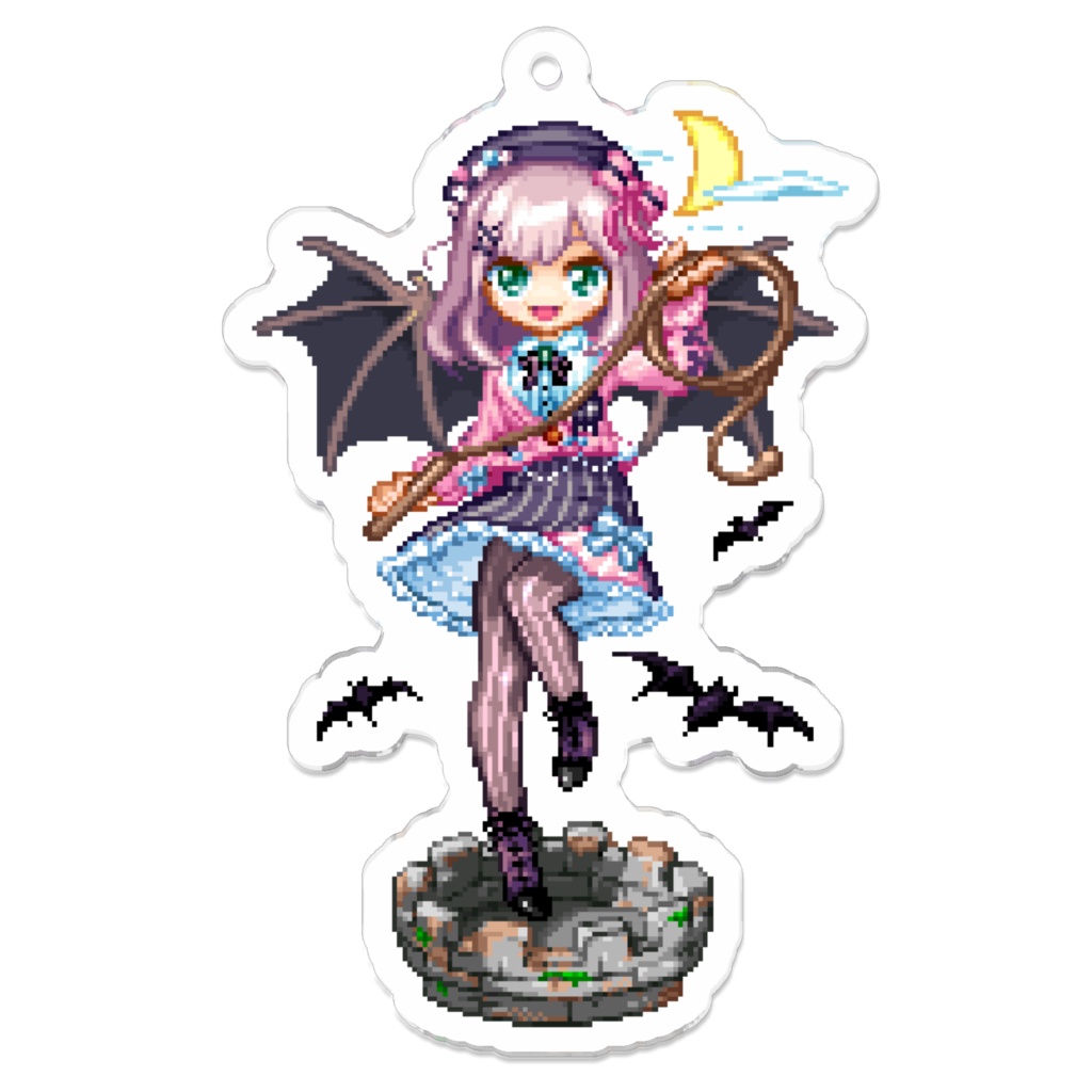 【非公式】コウモリ鈴原るるアクリルキーホルダー