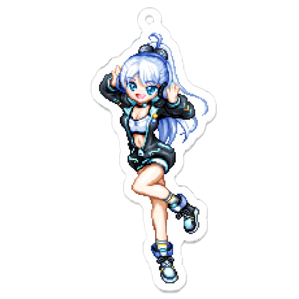 【非公式】プロゲーマー風雪汝アクリルキーホルダー