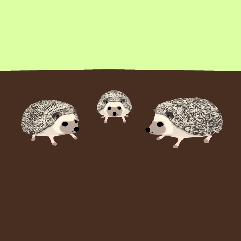 ぽっちゃりハリネズミ