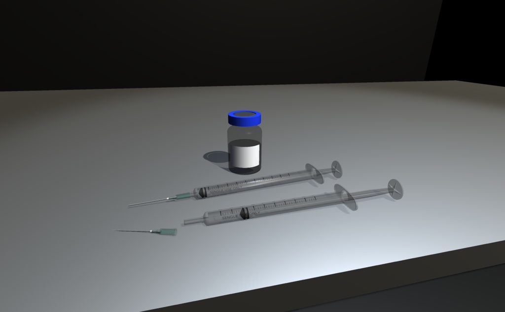 1cc注射器セット