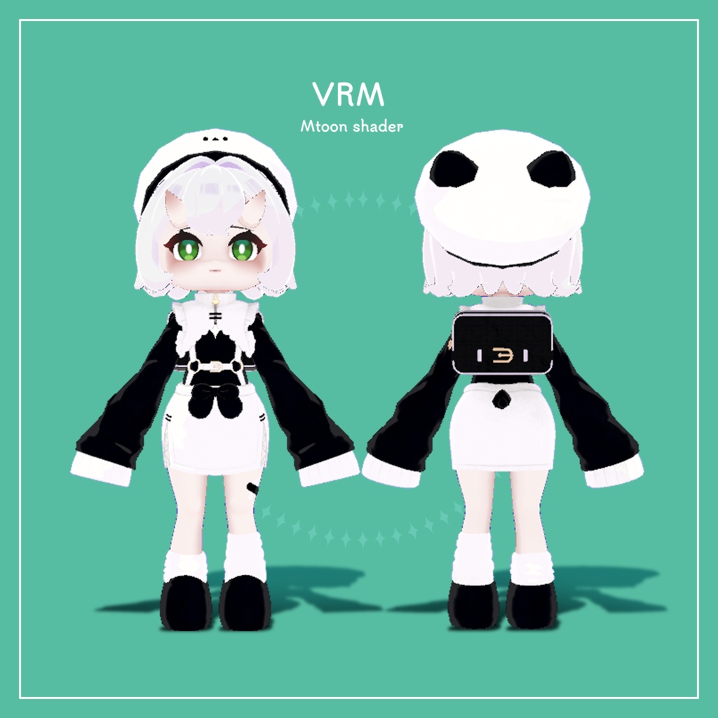 【VRChat / VRM】ゆん【オリジナルアバター】