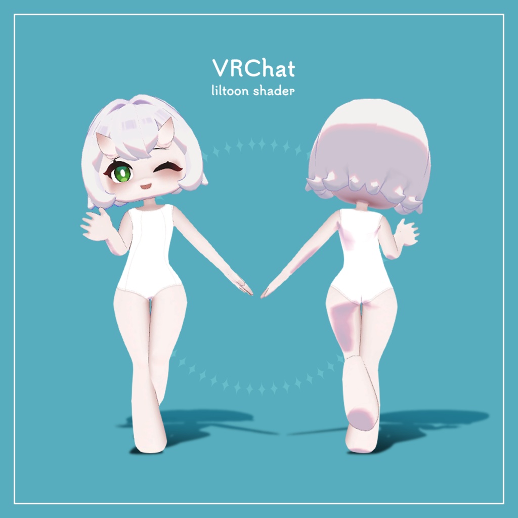 【VRChat / VRM】ゆん【オリジナルアバター】