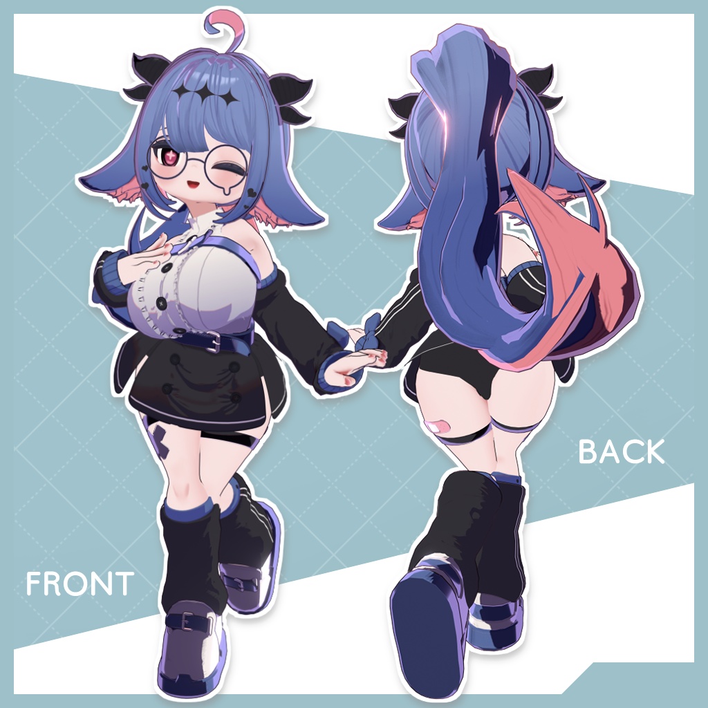 【3Dキャラクター】飴森 amemori【オリジナル】