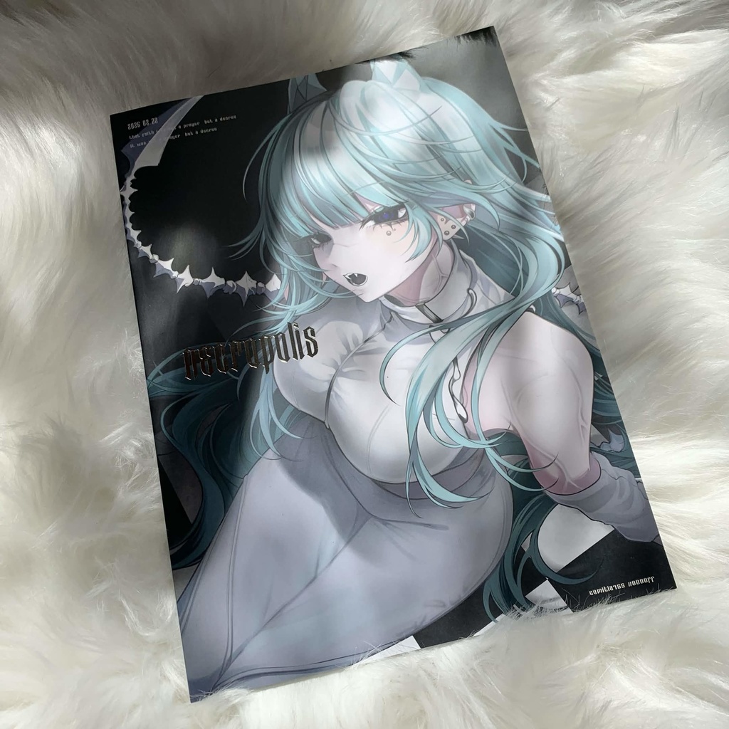 『Necropolis』illustration bookCOMITIA155 #0000ff