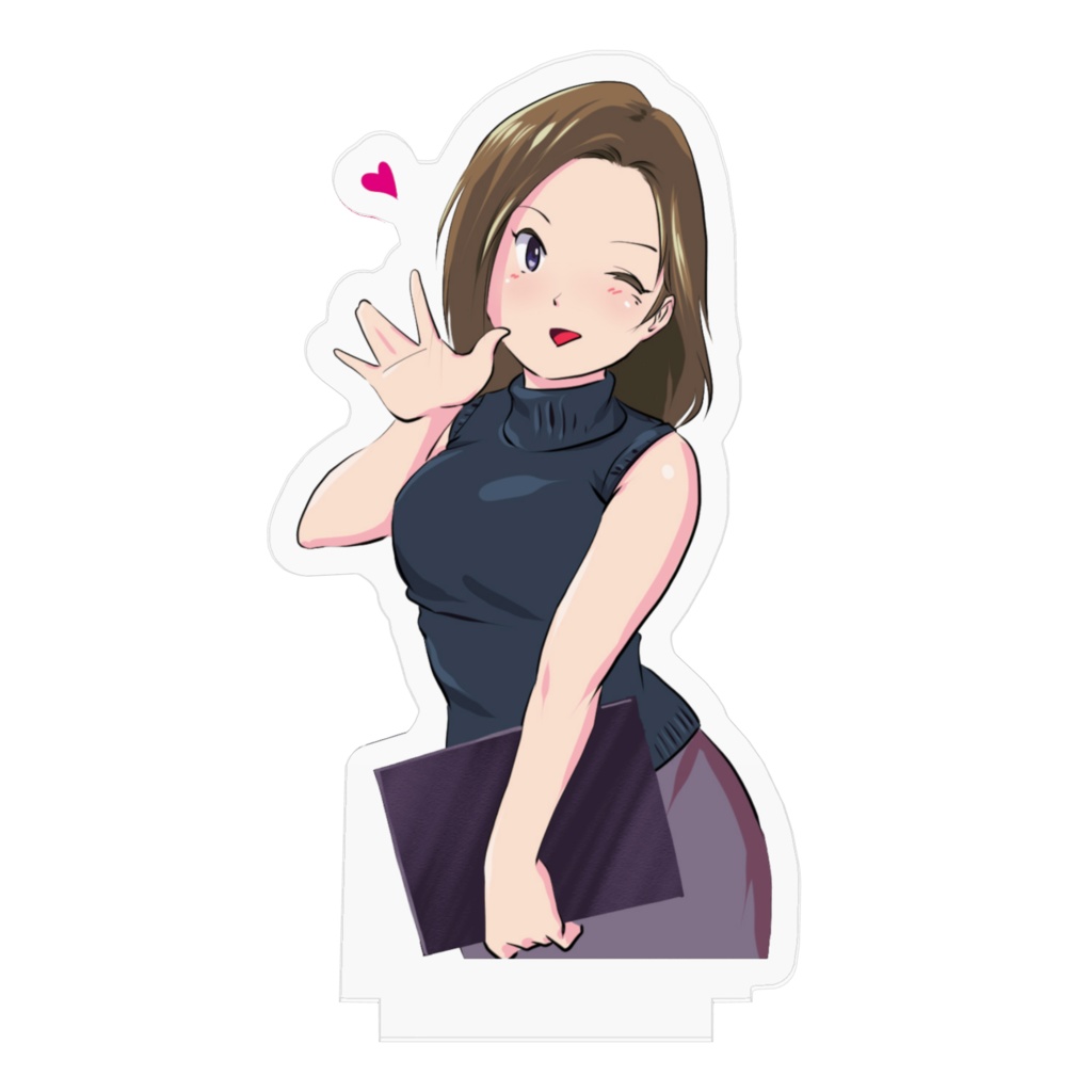 お天気キャスター☆YUMI アクリルフィギュア