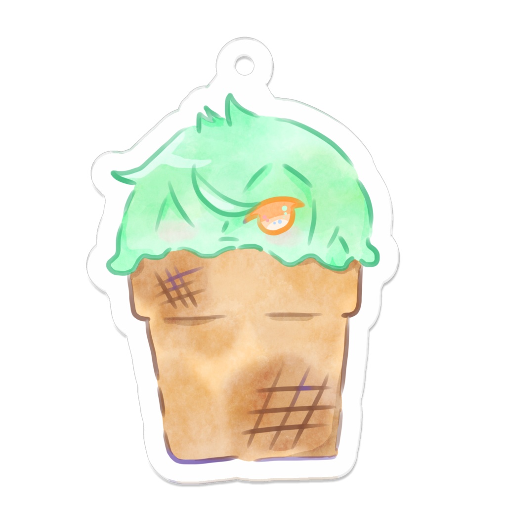 膝丸アイスアクリルキーホルダー