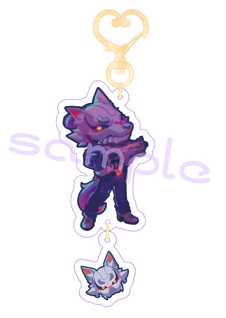 シーズン12アクリルキーホルダー ハイスト76