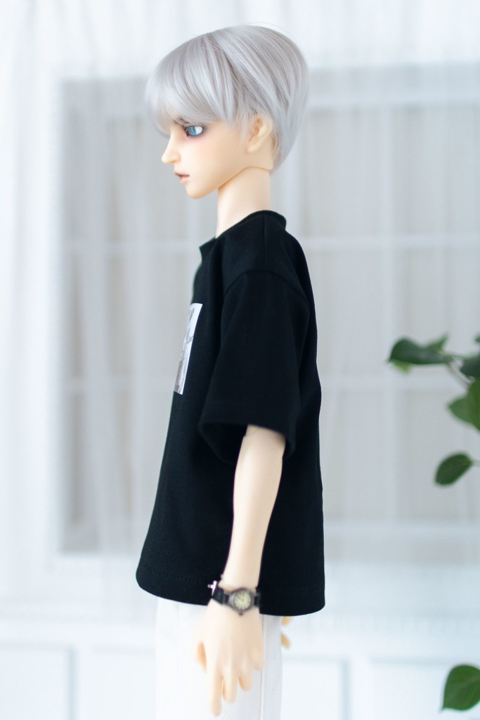 〈SDGr,13 BOY〉グラフィックTシャツ/ブラック