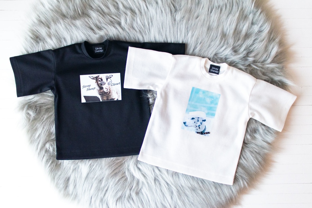 〈SDGr,13 BOY〉グラフィックTシャツ/ブラック