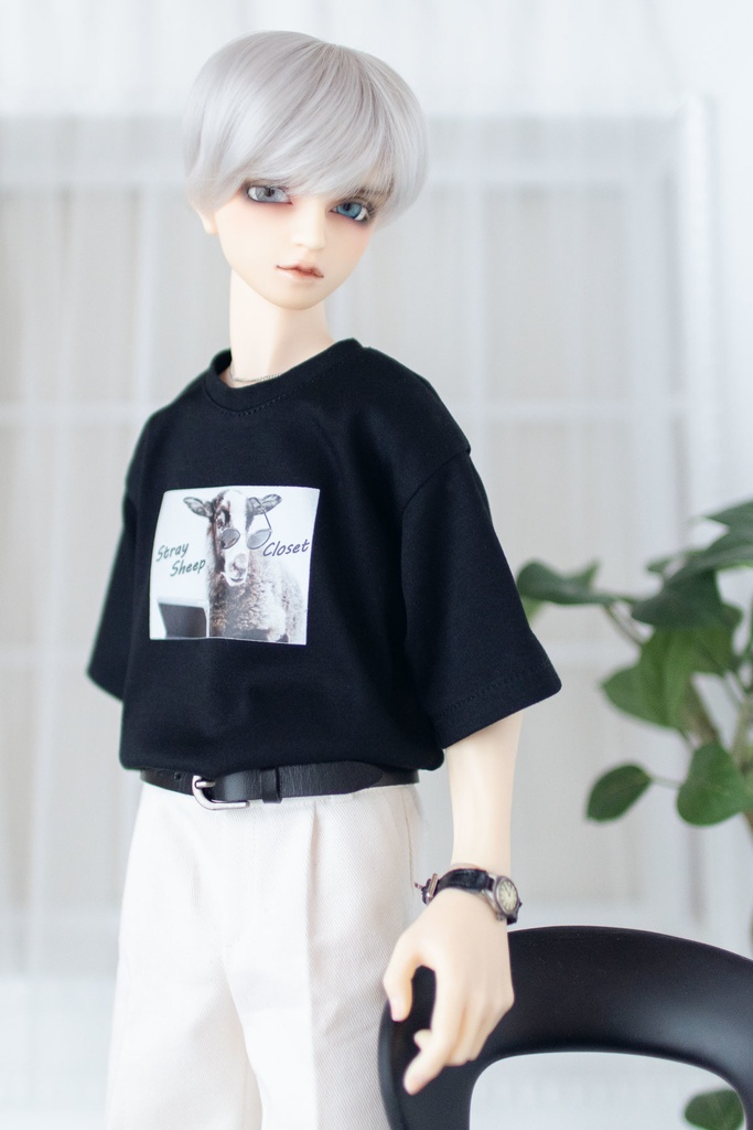 〈SDGr,13 BOY〉グラフィックTシャツ/ブラック