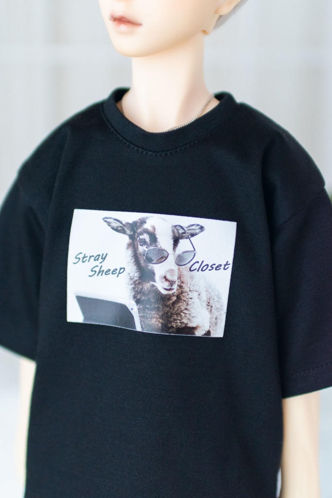 〈SDGr,13 BOY〉グラフィックTシャツ/ブラック