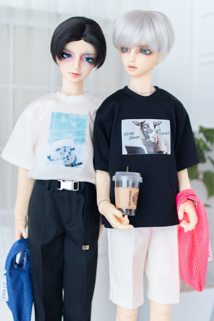 〈SDGr,13 BOY〉グラフィックTシャツ/ブラック