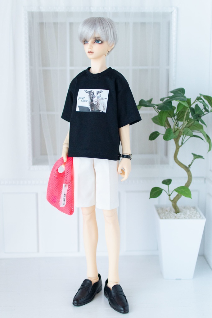 〈SDGr,13 BOY〉グラフィックTシャツ/ブラック