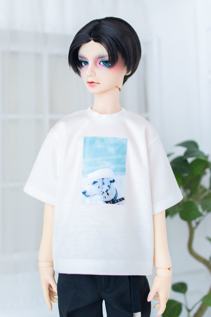 〈SDGr,13 BOY〉グラフィックTシャツ/オフホワイト