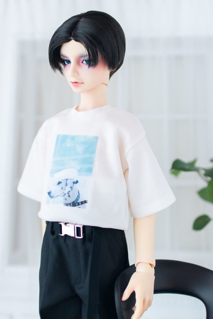 〈SDGr,13 BOY〉グラフィックTシャツ/オフホワイト