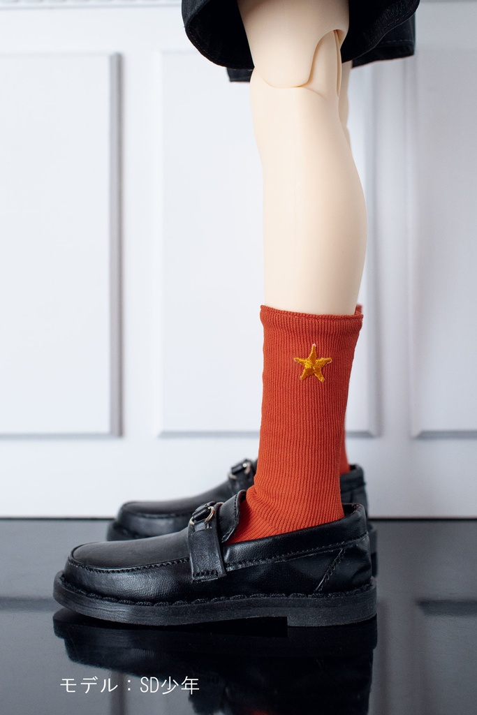 〈SD/SD13/SDGr〉ワンポイントカラーソックス
