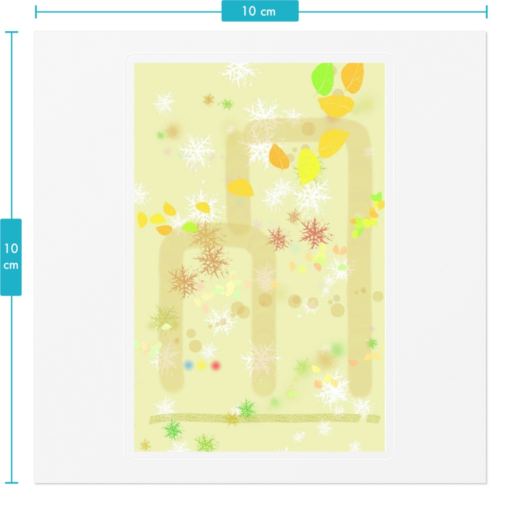 winter wind ステッカー