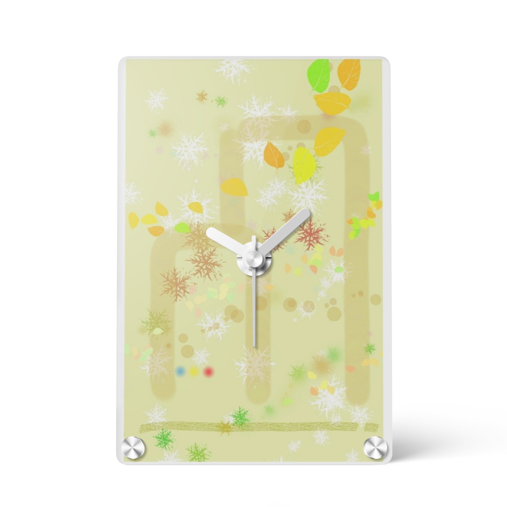 winter wind clock
