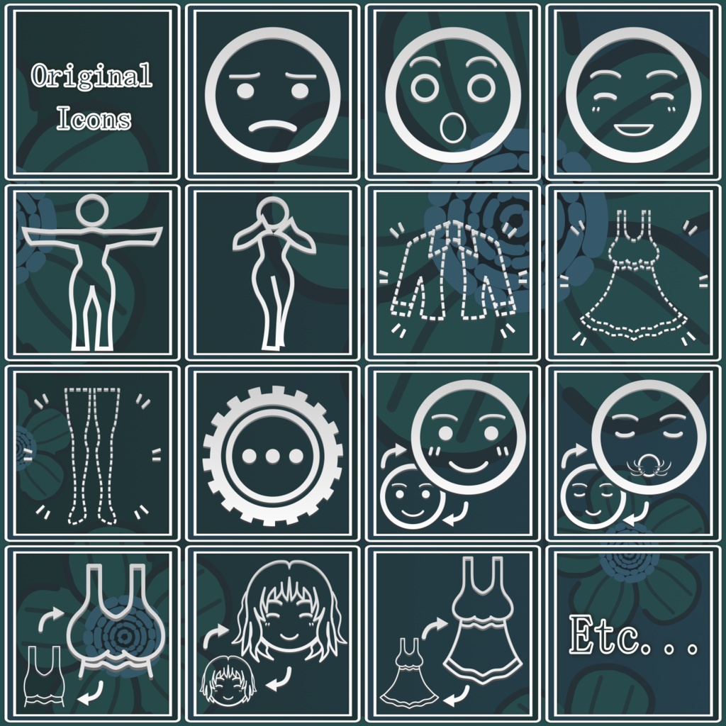 オリジナル3Dモデル 鳳花 -Houka-