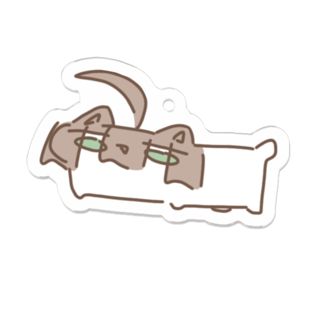 ぬこいとキーホルダー