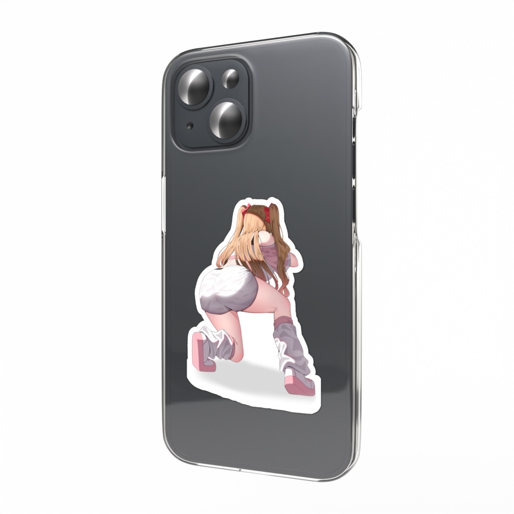 おしりver.スマホステッカー