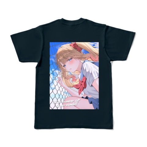 【単品 ドライTシャツ】ネイビーワンサイズ♡千愛ももこSUMMER2026限定グッズ♡9月13日(日)23:59まで限定販売！