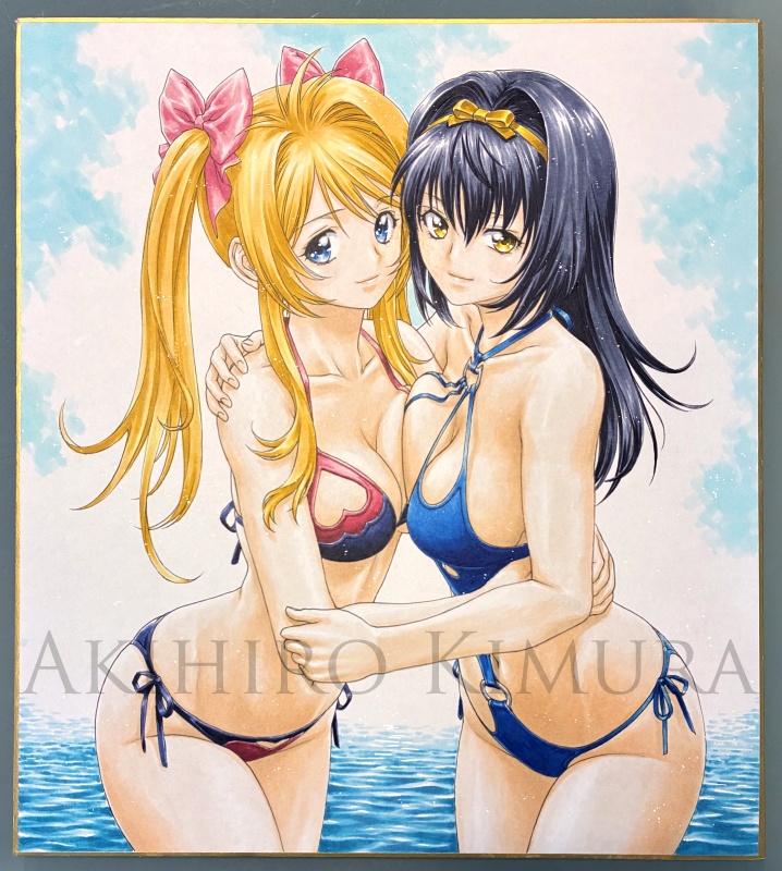 リクエスト式 描き下ろし色紙