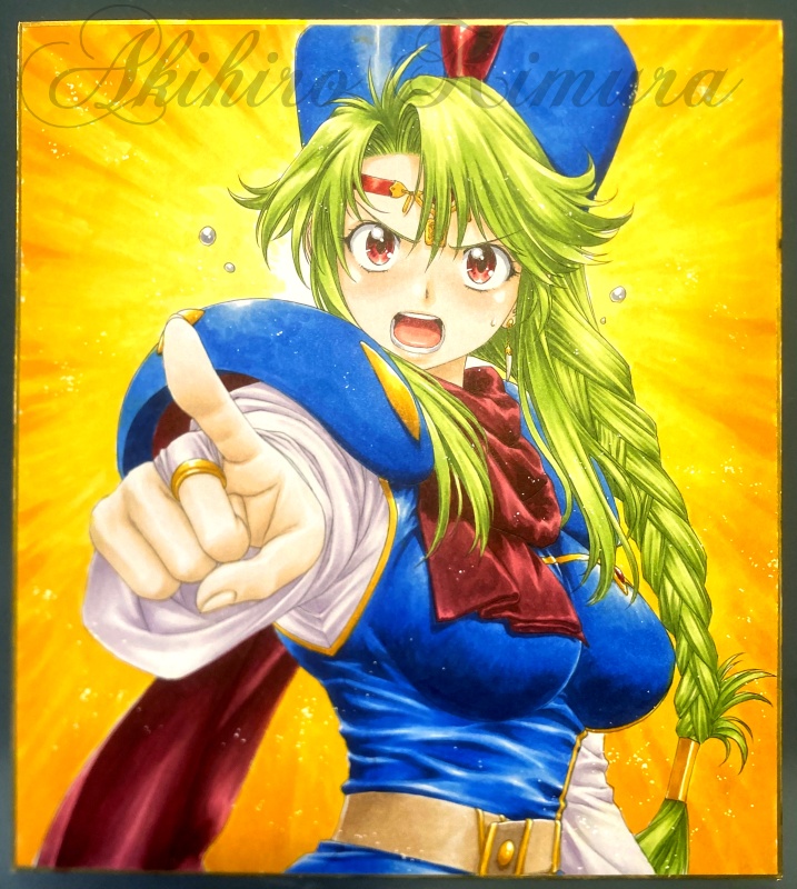 リクエスト式 描き下ろし色紙