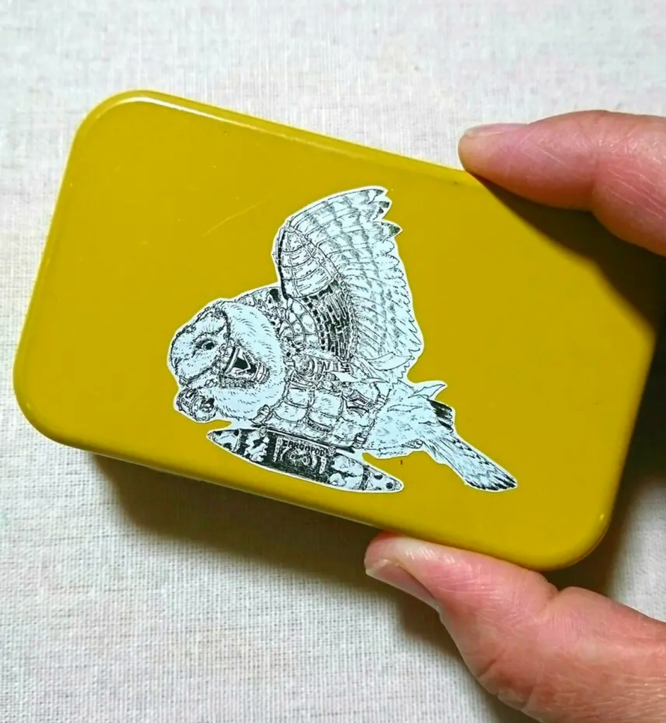 小さな幸せを運ぶ、『OWL カーゴ』シール