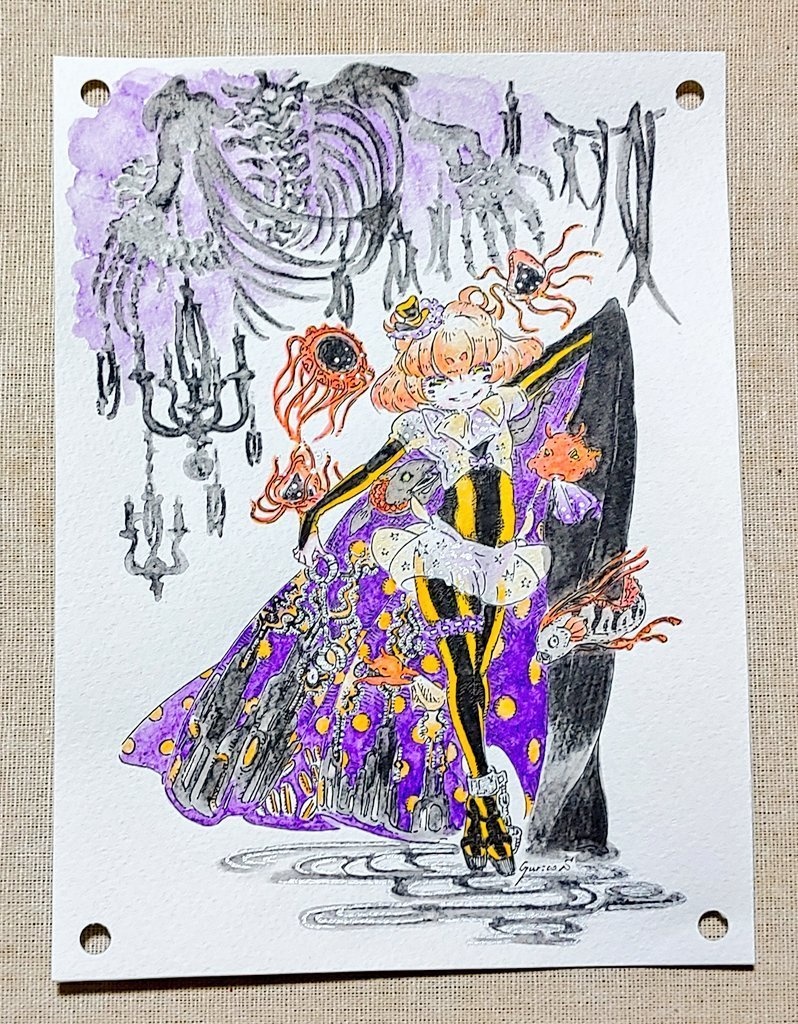 鯨骨城で脱出ショーを披露するメンダコの『pan』