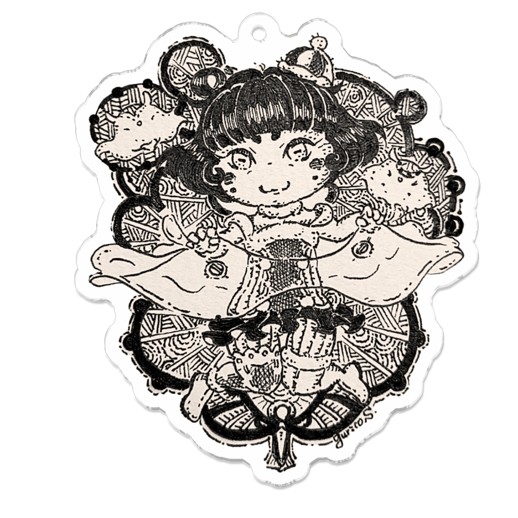 擬人化深海生物娘、メンダコちゃん。