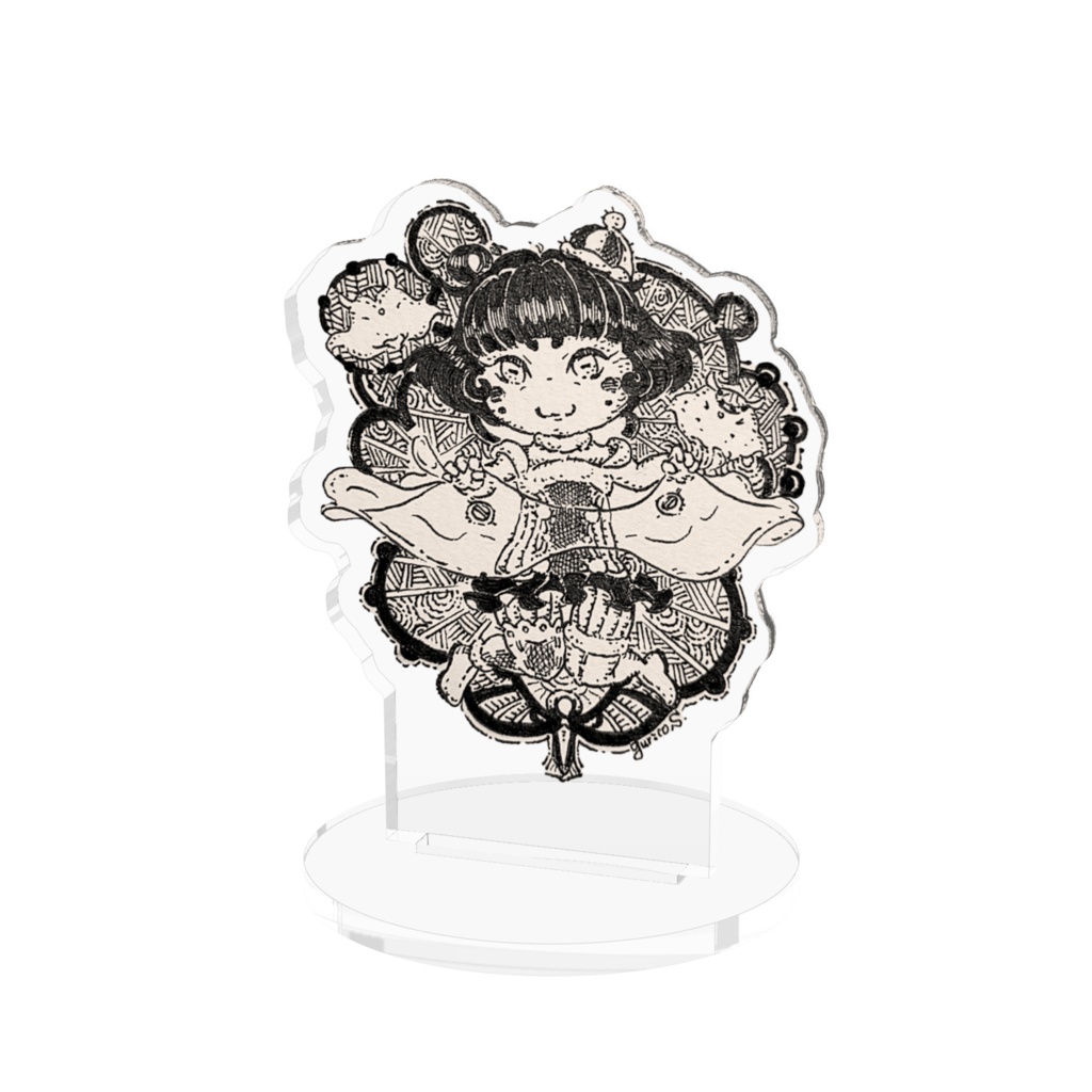 擬人化深海生物娘、メンダコちゃんアクリルスタンド。