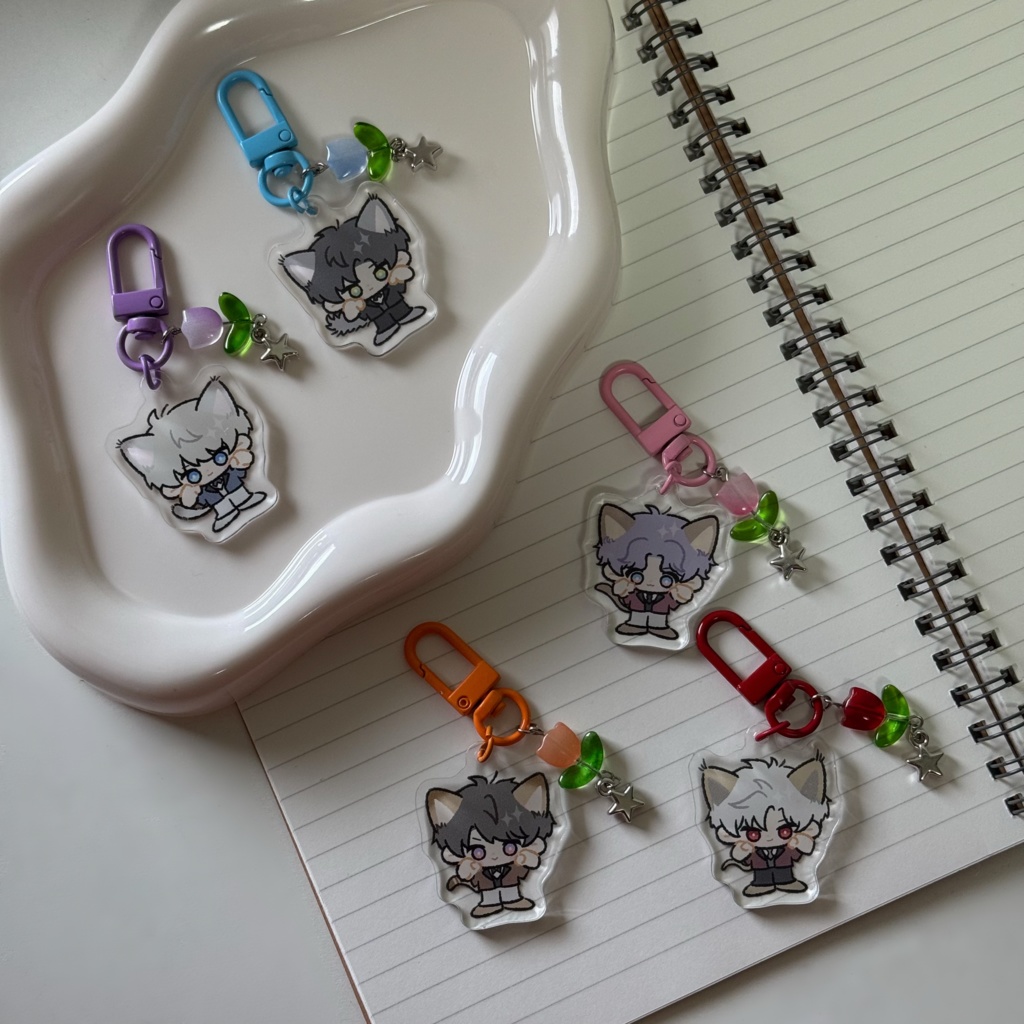 にゃんにゃんアクキー