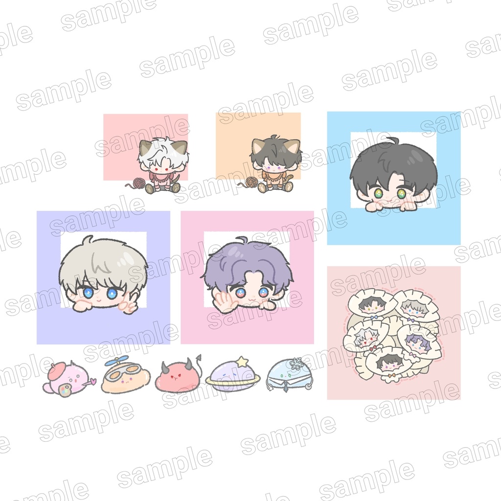 オールキャラ ミニイラスト本「Little One」
