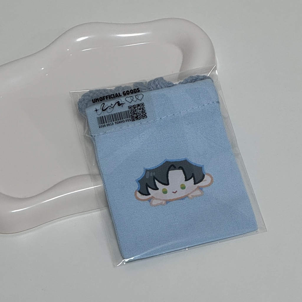 【new!】❄️いつでもいっしょミニコットン巾着