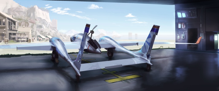 双胴グライダー50%Clipファイル