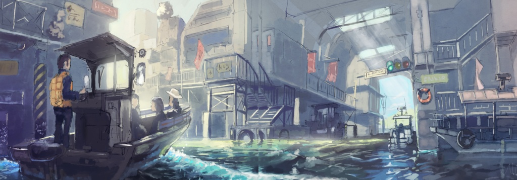 Mail Glider illustration Book 04