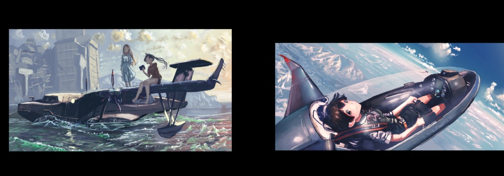 Mail Glider illustration Book 04