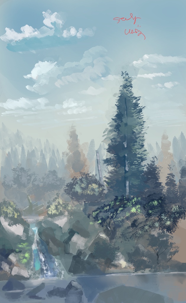 【CLIP STUDIO/油彩ブラシセット】 OIL-H6